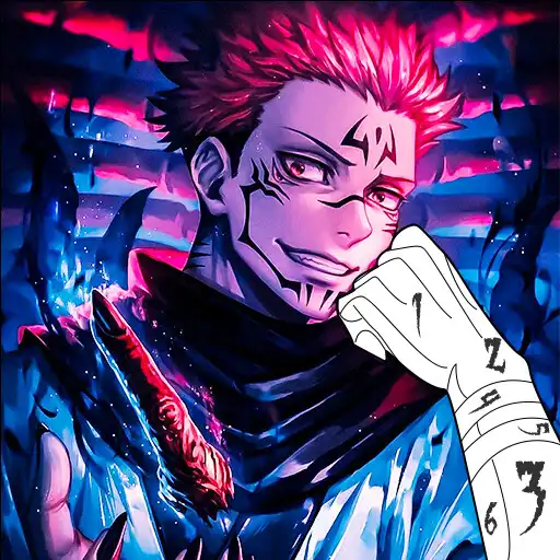 Play Jujutsu Kaisen Coloring Game APK