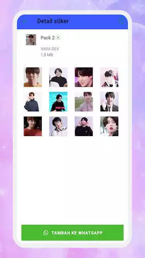 Play Jungkook Bts Animated Stickers as an online game Jungkook Bts Animated Stickers with UptoPlay