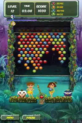 Play Jungle Bubble