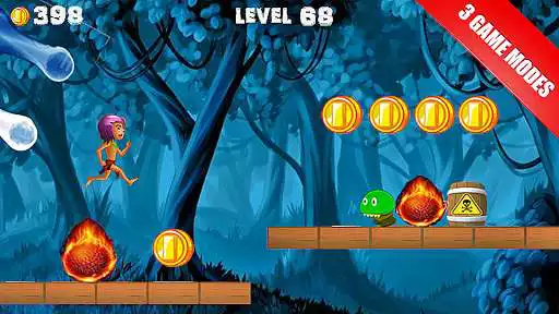 Play Jungle Castle Run as an online game Jungle Castle Run with UptoPlay