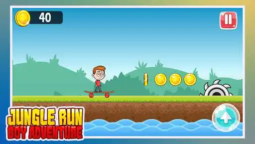 Play Jungle Run Boy Adventure as an online game Jungle Run Boy Adventure with UptoPlay