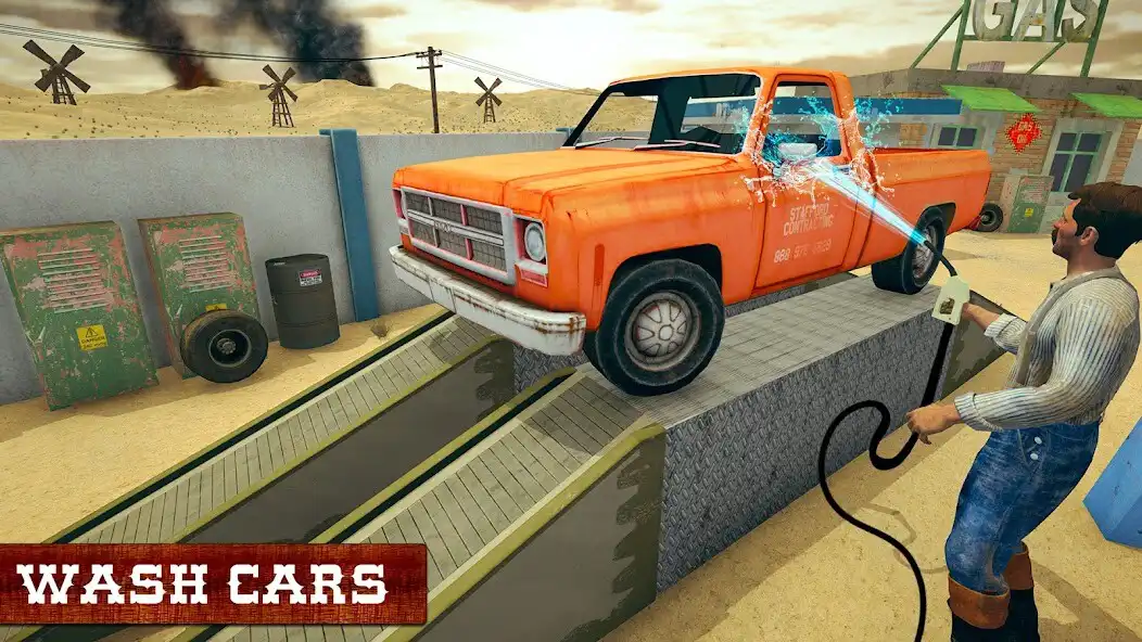 Play Junkyard Gas Station Simulator as an online game Junkyard Gas Station Simulator with UptoPlay