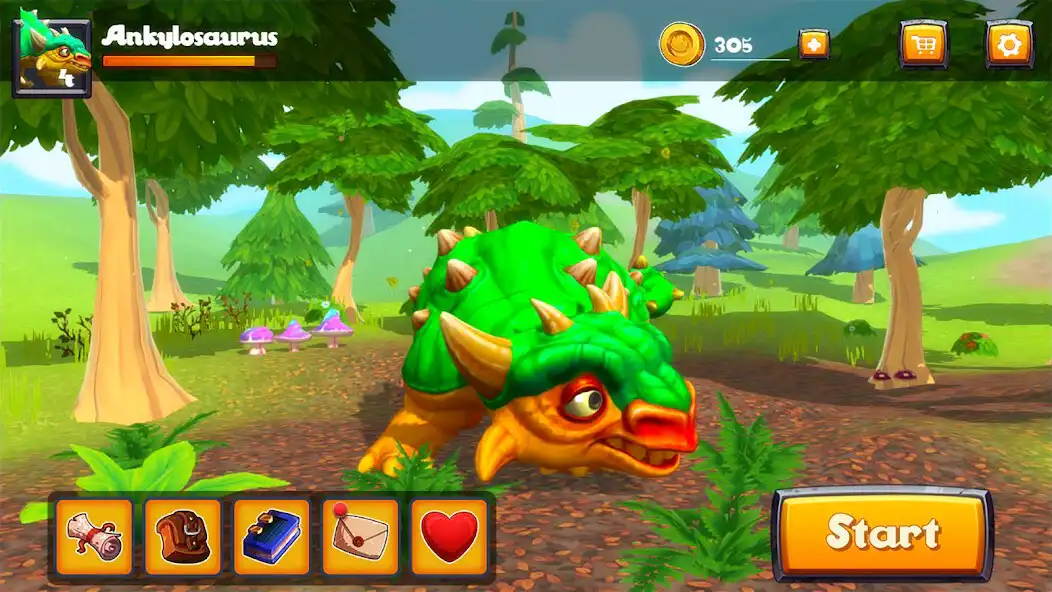 Play Jurassic Ankylosaurus as an online game Jurassic Ankylosaurus with UptoPlay