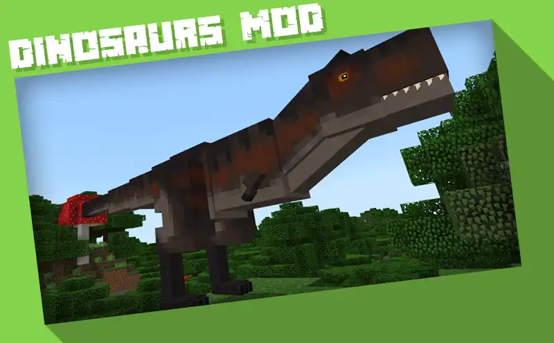 Play Jurassic Craft Dinosaurs Mod as an online game Jurassic Craft Dinosaurs Mod with UptoPlay