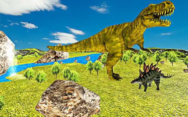 Play Jurassic Dino Attack Deadly Dinosaur shooting Game