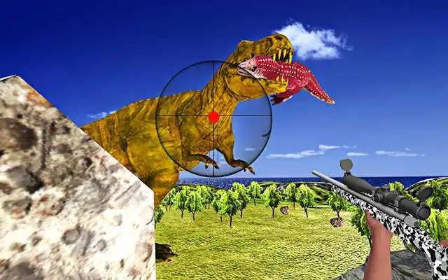 Play Jurassic Dino Attack Deadly Dinosaur shooting Game