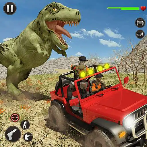 Play Jurassic Hunter - Dinosaur Safari Animal Sniper APK