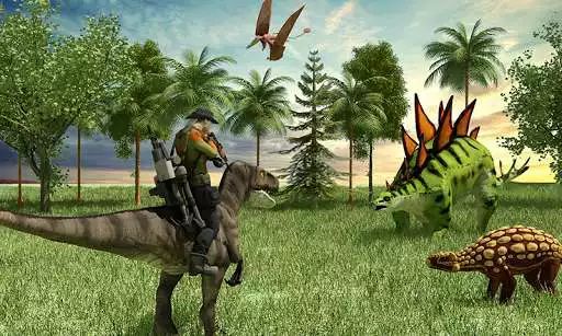 Play Jurassic Hunter - Dinosaur Safari Animal Sniper as an online game Jurassic Hunter - Dinosaur Safari Animal Sniper with UptoPlay