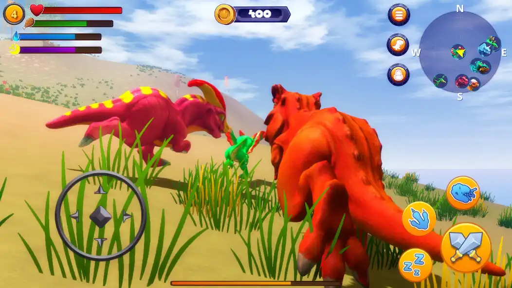 Play Jurassic Tyrannosaurus as an online game Jurassic Tyrannosaurus with UptoPlay