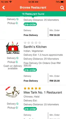 Play JustEat Food Order App