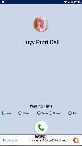 Play Juyy Putri Call You - fake phone call prank  and enjoy Juyy Putri Call You - fake phone call prank with UptoPlay