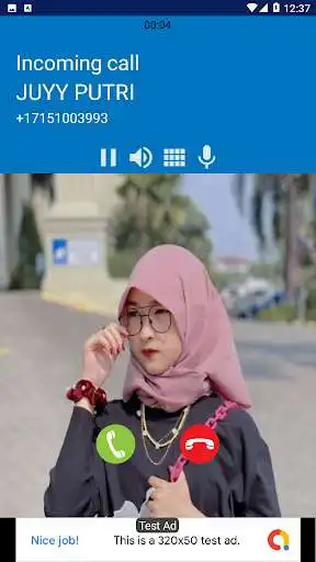 Play Juyy Putri Call You - fake phone call prank as an online game Juyy Putri Call You - fake phone call prank with UptoPlay