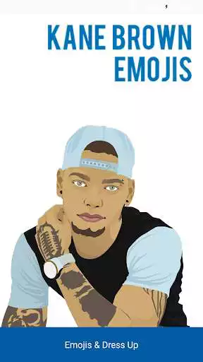 Play APK Kane Brown Stickers and Emojis  and enjoy Kane Brown Stickers and Emojis with UptoPlay com.KaneBrown.KaneBrownStickers