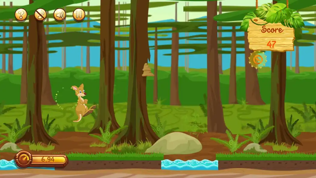 Play KangaBounce as an online game KangaBounce with UptoPlay