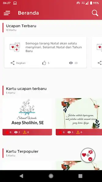 Play Kartu Ucapan - Buat Kartu Ucapanmu Sekarang (BETA)  and enjoy Kartu Ucapan - Buat Kartu Ucapanmu Sekarang (BETA) with UptoPlay