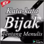 Free play online Kata-kata Bijak Tentang Menulis Terlengkap APK