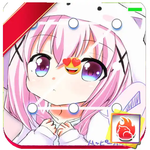 Play Kawaii Anime Girl Lock Screen APK