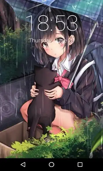 Play Kawaii Anime Girl Lock Screen  and enjoy Kawaii Anime Girl Lock Screen with UptoPlay