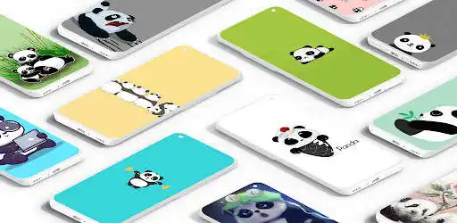 Play Kawaii Cute Panda Wallpaper  and enjoy Kawaii Cute Panda Wallpaper with UptoPlay