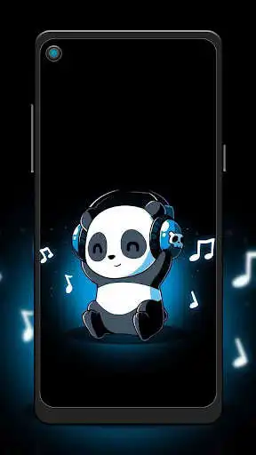 Play Kawaii Cute Panda Wallpaper as an online game Kawaii Cute Panda Wallpaper with UptoPlay