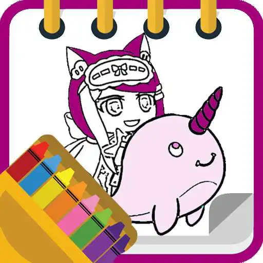 Play Kawaii Gacha Coloring Game APK