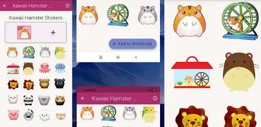 Play Kawaii Hamster WAstickerapps  and enjoy Kawaii Hamster WAstickerapps with UptoPlay