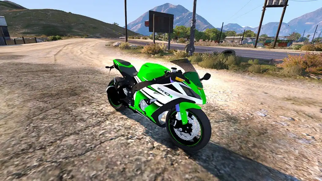 Play Kawasaki Ninja Zx10R Games 3D  and enjoy Kawasaki Ninja Zx10R Games 3D with UptoPlay