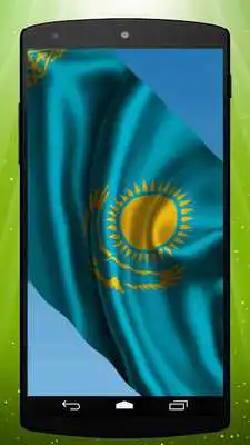 Play Kazakhstan Flag Live Wallpaper