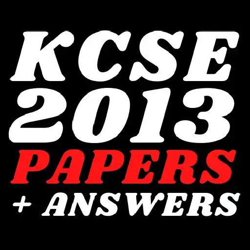 Play Kcse 2013: past papers. APK