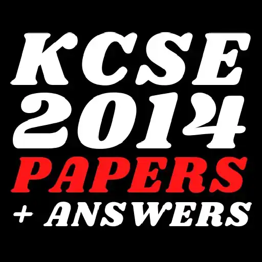 Play Kcse 2014: past papers. APK