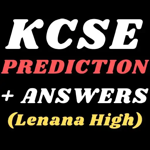 Play Kcse prediction: Lenana High. APK