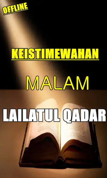 Play KEISTIMEWAHAN MALAM LAILATUL QADAR DALAM ISLAM  and enjoy KEISTIMEWAHAN MALAM LAILATUL QADAR DALAM ISLAM with UptoPlay