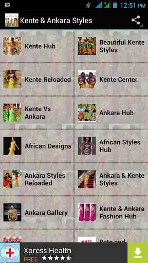 Play Kente Ankara styles