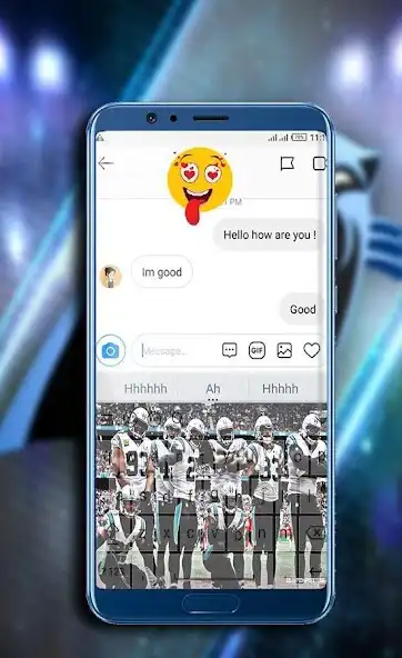 Play Keyboard for  carolina panthers Fans  and enjoy Keyboard for  carolina panthers Fans with UptoPlay