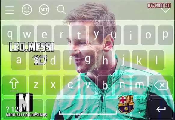 Play Keyboard For Lionel Messi