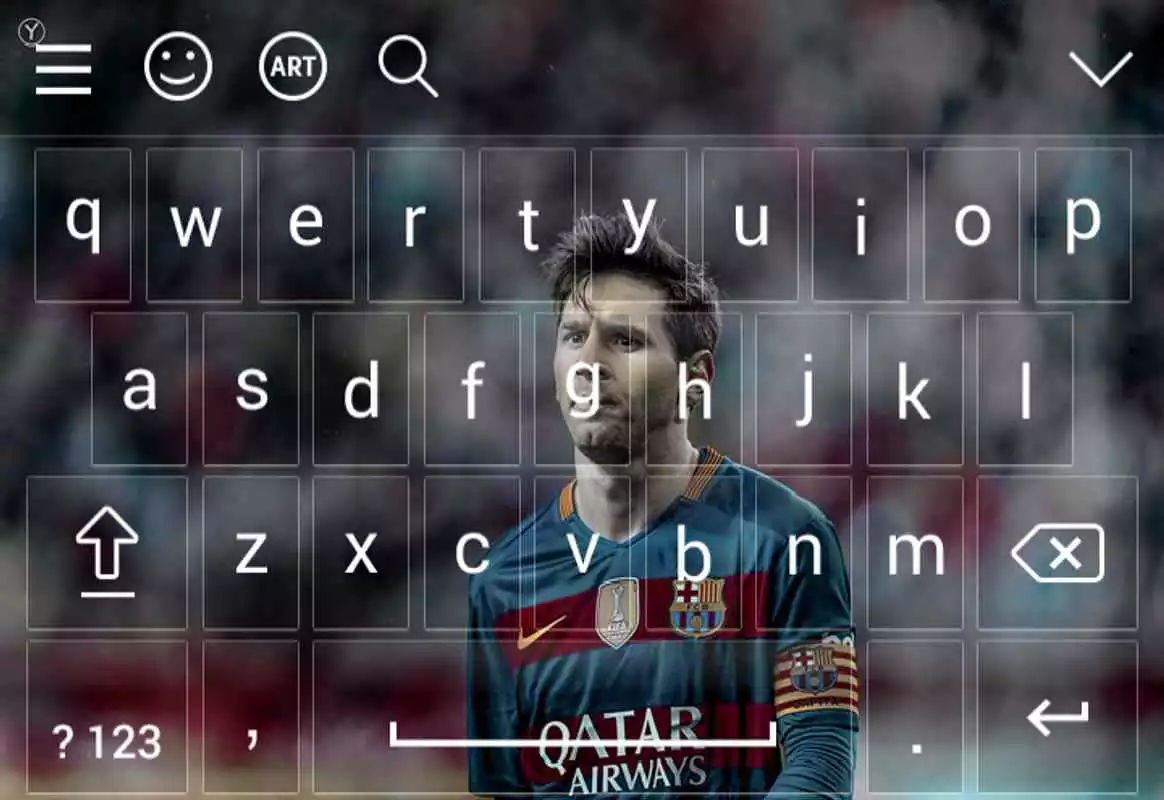 Play Keyboard For Lionel Messi