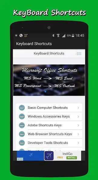 Play Keyboard Shortcut Keys 2018  and enjoy Keyboard Shortcut Keys 2018 with UptoPlay