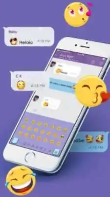 Play Keyboard Theme for Viber Messenger