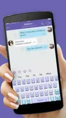 Play Keyboard Theme for Viber Messenger