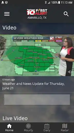 Play KFDA - NewsChannel 10 Weather as an online game KFDA - NewsChannel 10 Weather with UptoPlay