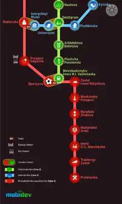 Play Kharkiv Metro Map