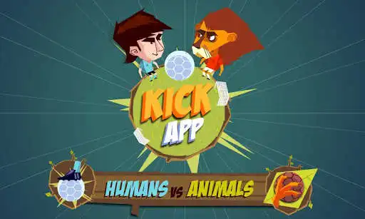 Play Kickapp Humans vs Animals