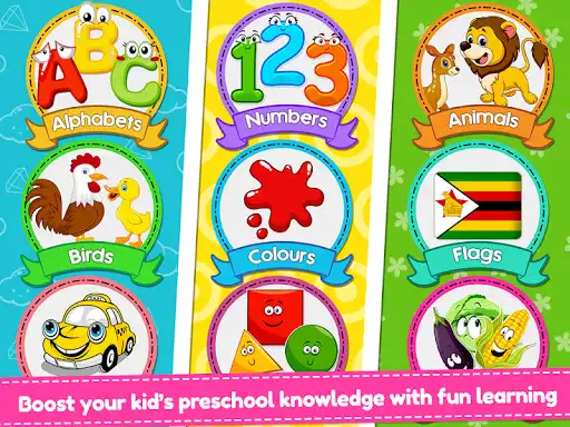 Play Kiddo Learn: All in One Preschool Learning Games as an online game Kiddo Learn: All in One Preschool Learning Games with UptoPlay