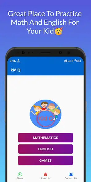 Play Kid Q - Math And English Learning App For Kids  and enjoy Kid Q - Math And English Learning App For Kids with UptoPlay