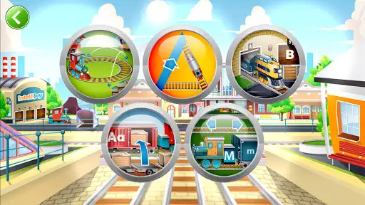 Play Kids ABC Trains as an online game Kids ABC Trains with UptoPlay