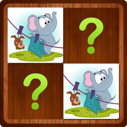 Free play online Kids Animal Matching Puzzle  APK