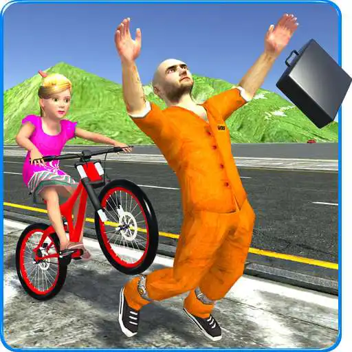 Free play online Kids Bicycle Rider Thief Chase  APK