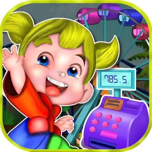 Free play online Kids Cashier Theme Park Fun  APK