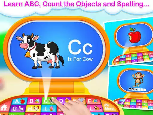 Play Kids Computer - Preschool Learning Computer Games  and enjoy Kids Computer - Preschool Learning Computer Games with UptoPlay