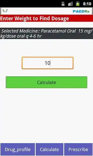 Play Kids Drug Dosage Calc - PaedRx as an online game Kids Drug Dosage Calc - PaedRx with UptoPlay